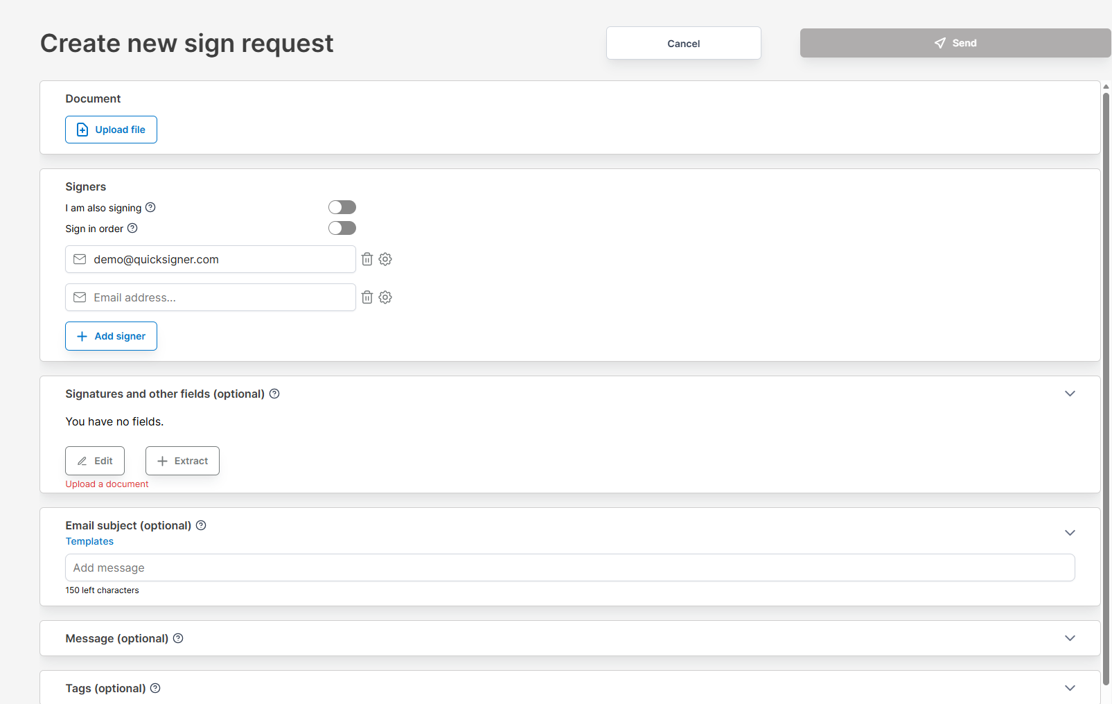 QuickSigner.com preview