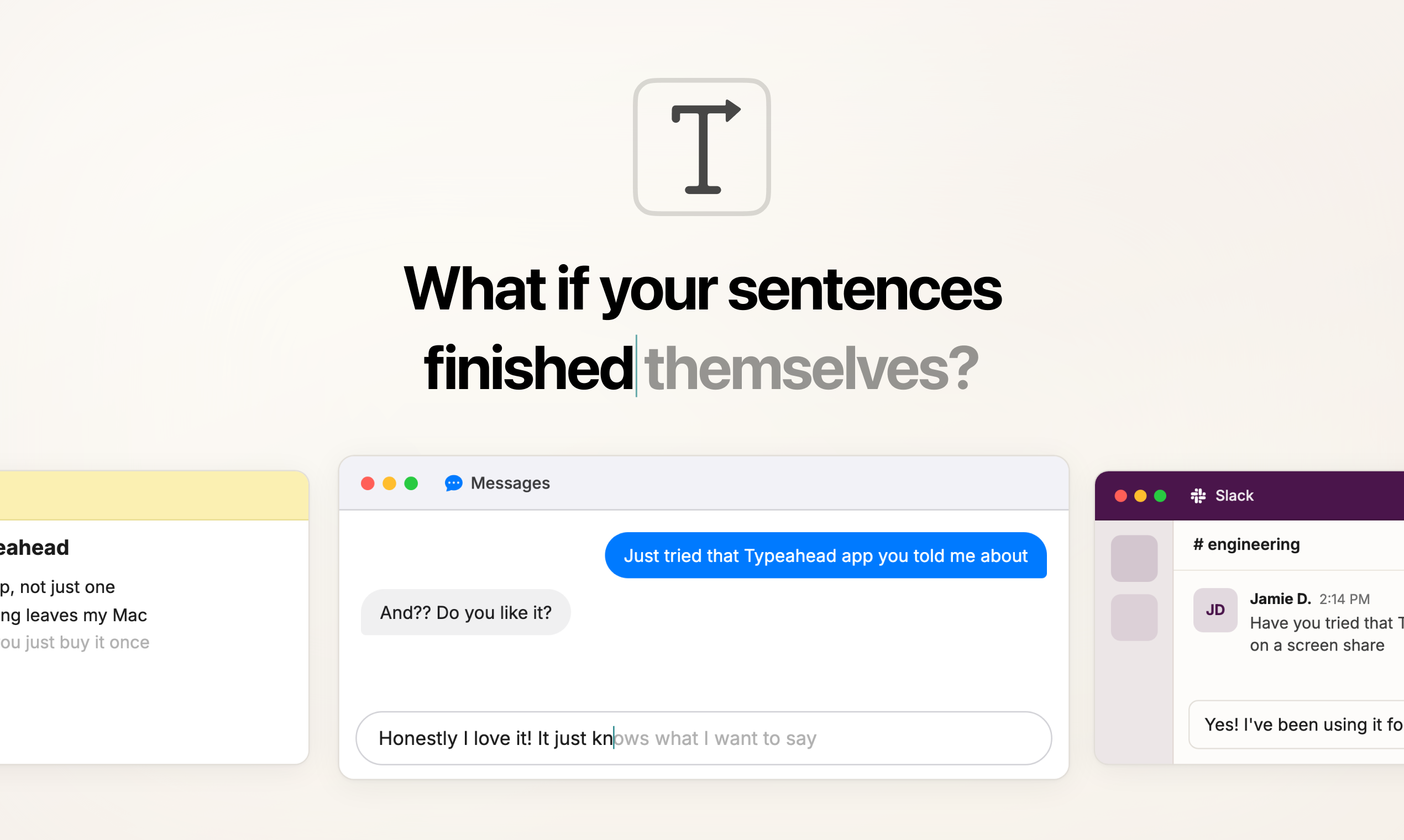 Typeahead preview