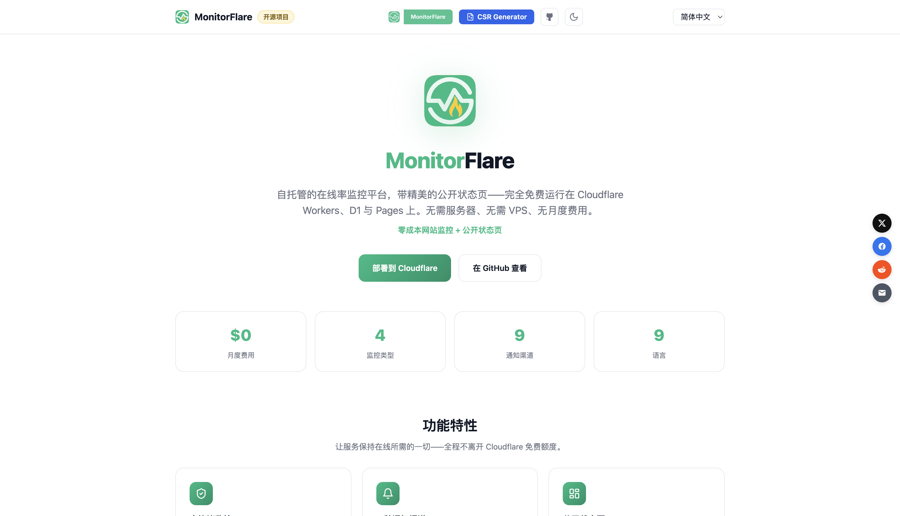 MonitorFlare preview