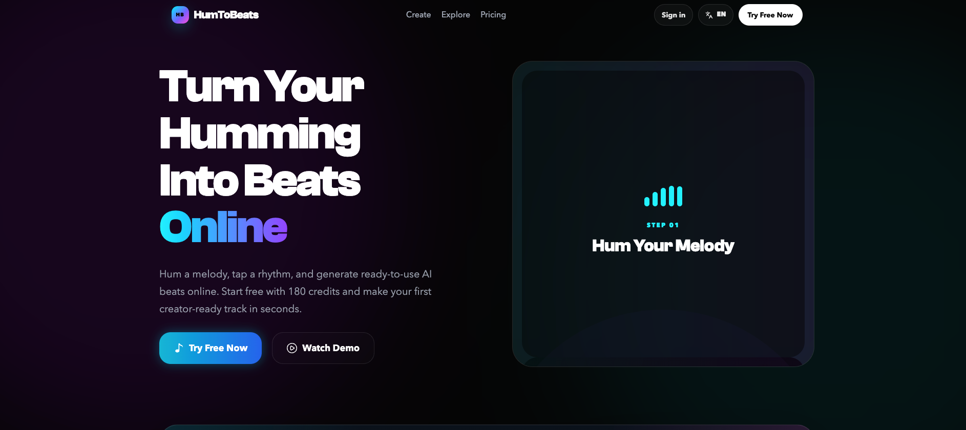 HumToBeats preview
