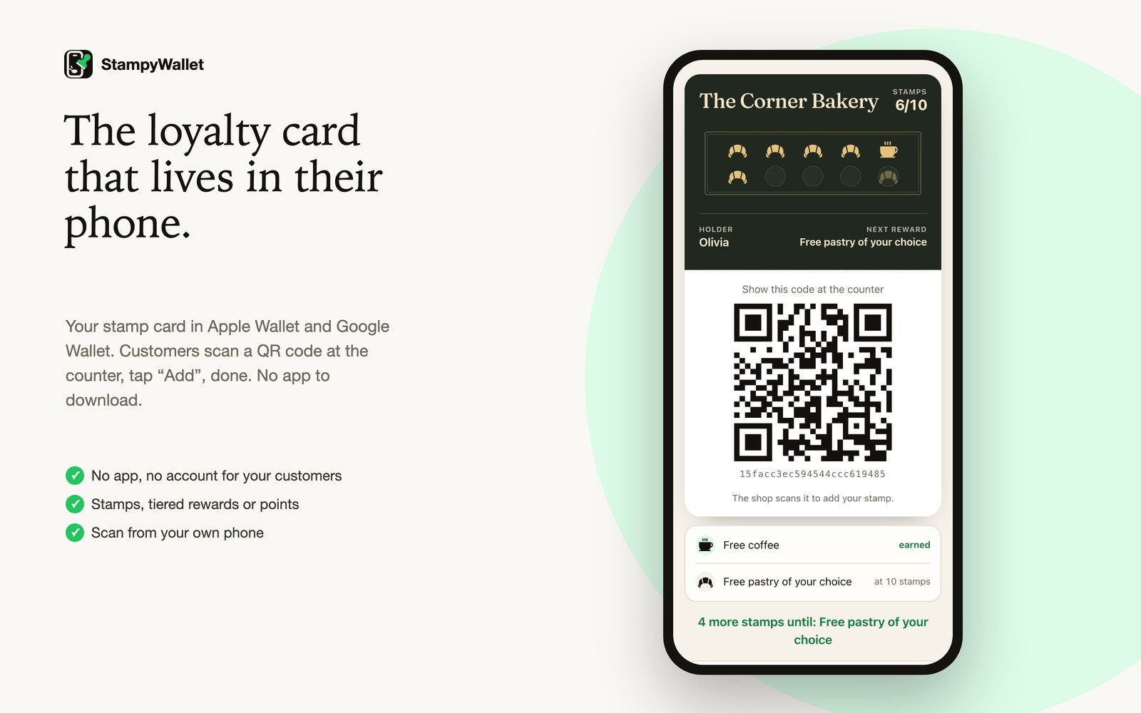 StampyWallet preview