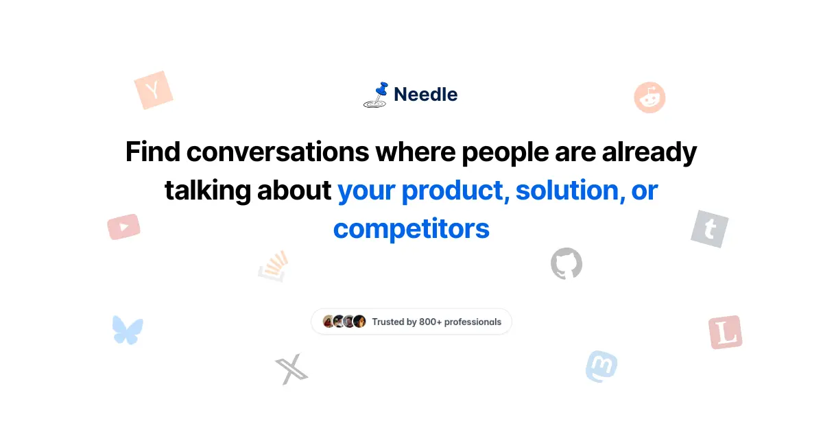 Needle preview