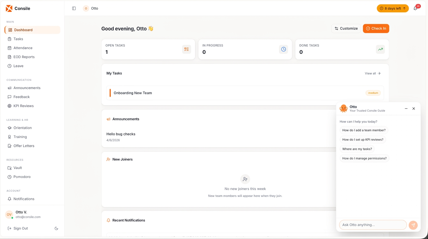 Consile App preview