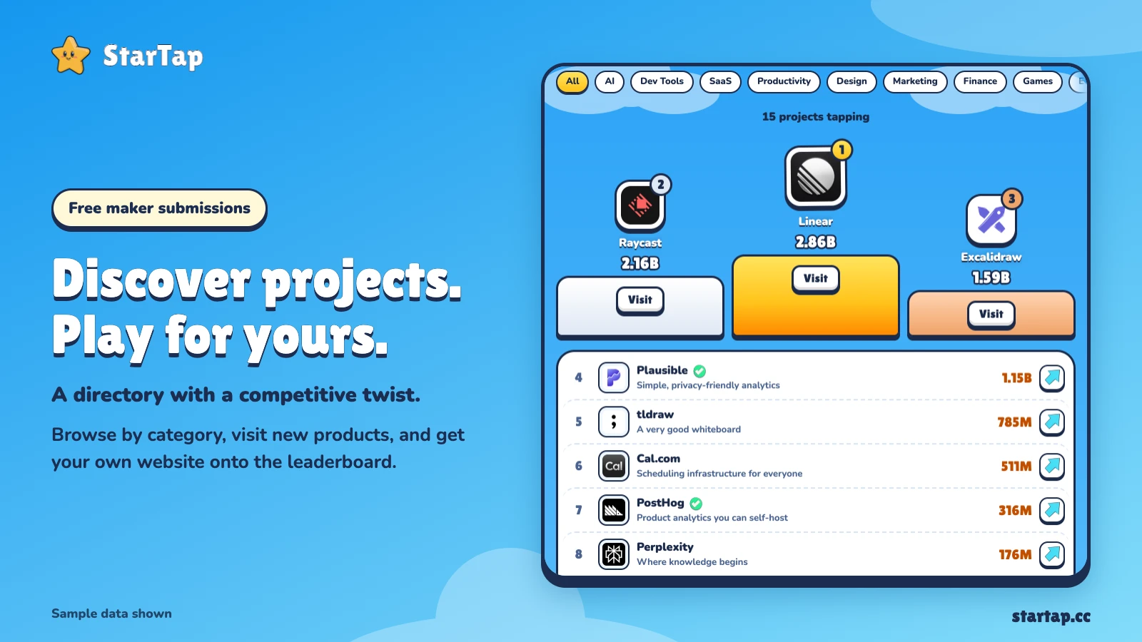 StarTap preview
