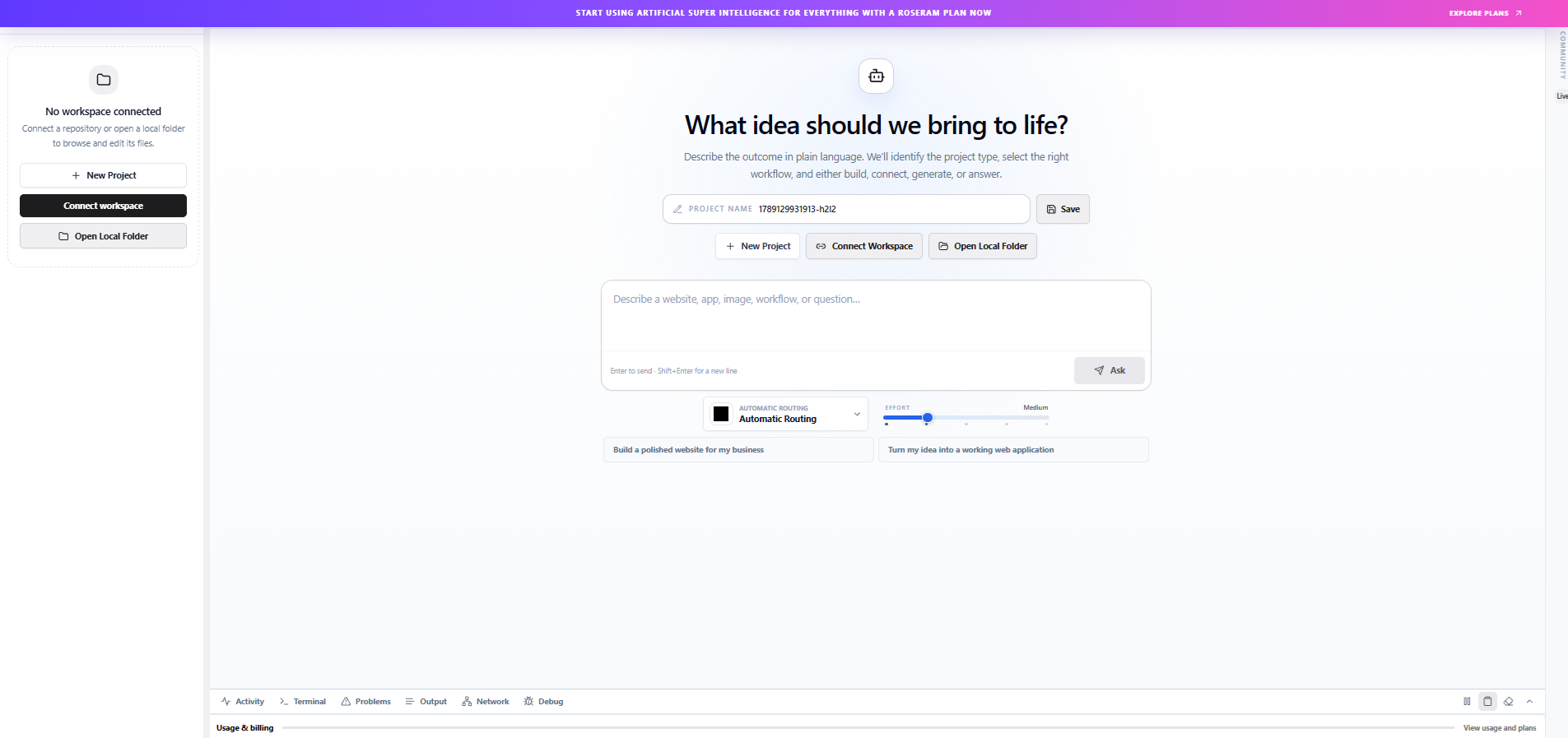 Roseram.com preview