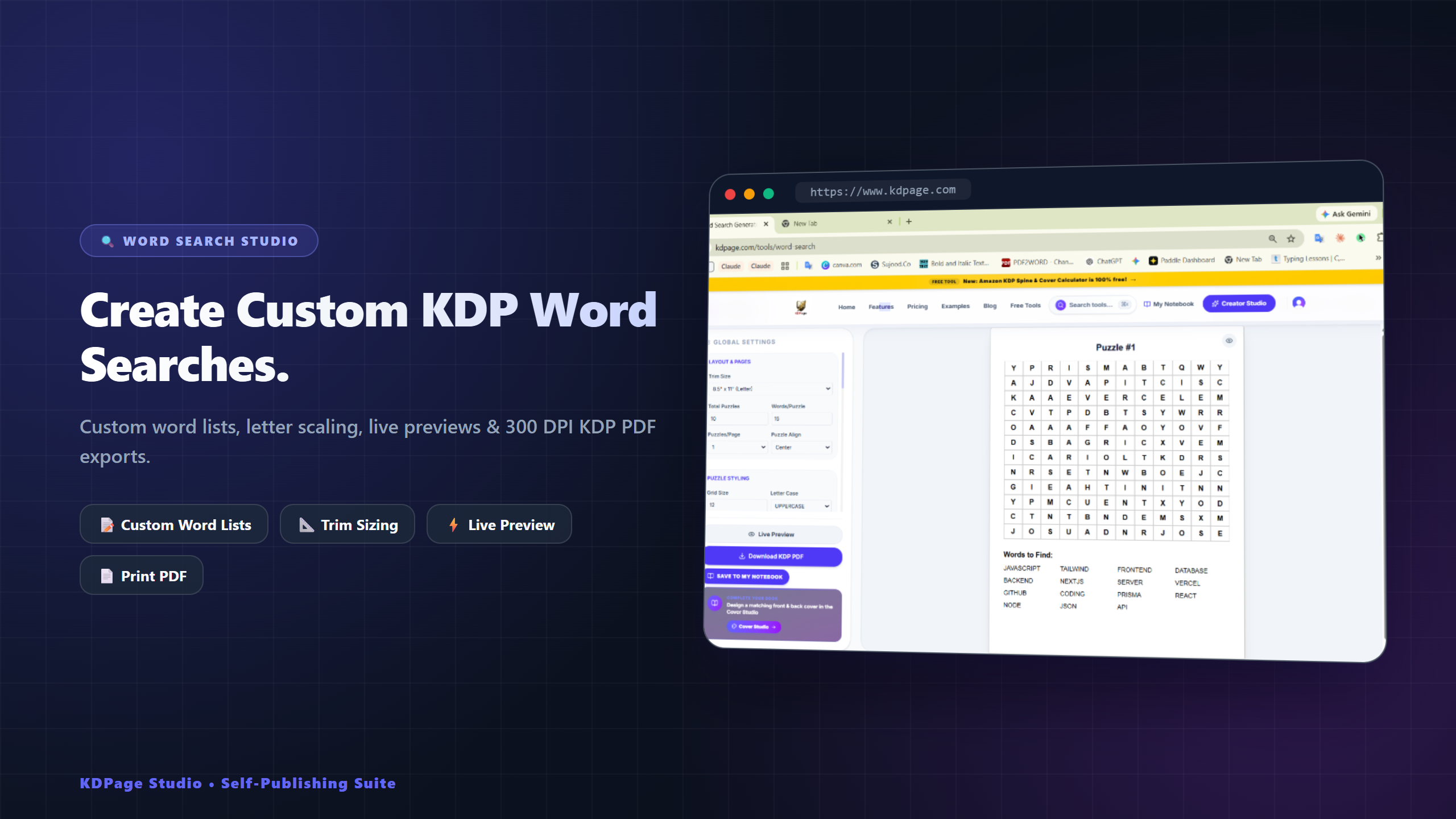 KDPage preview