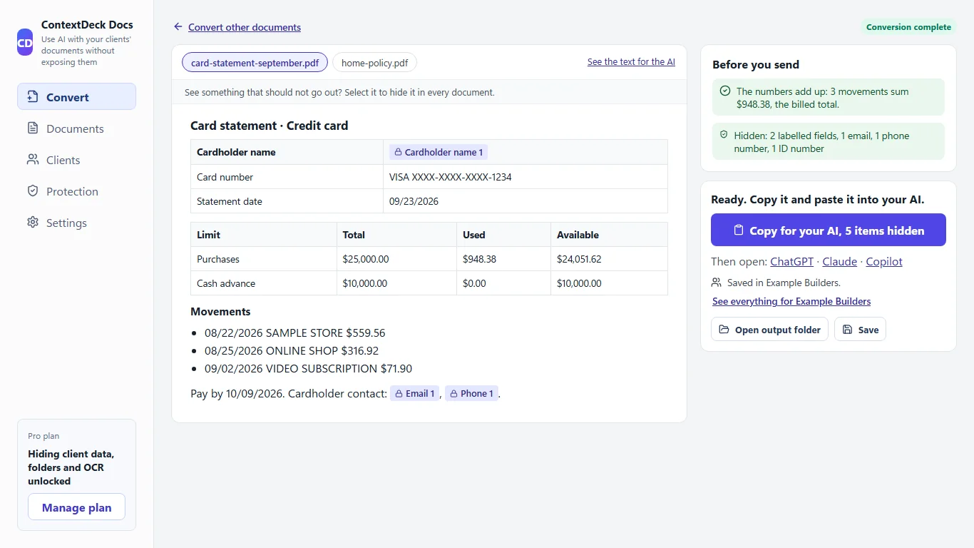ContextDeck Docs preview