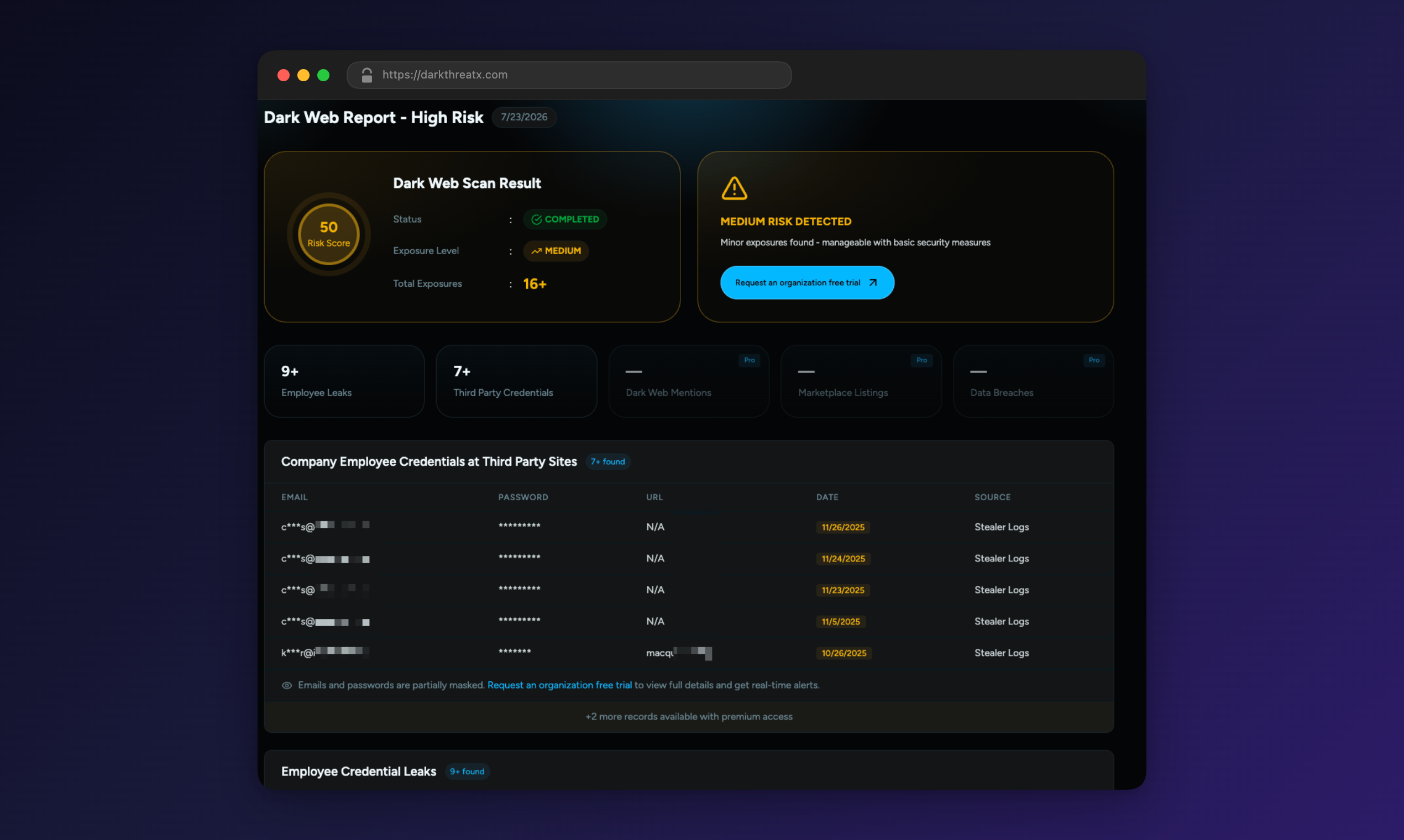 DarkThreatX preview