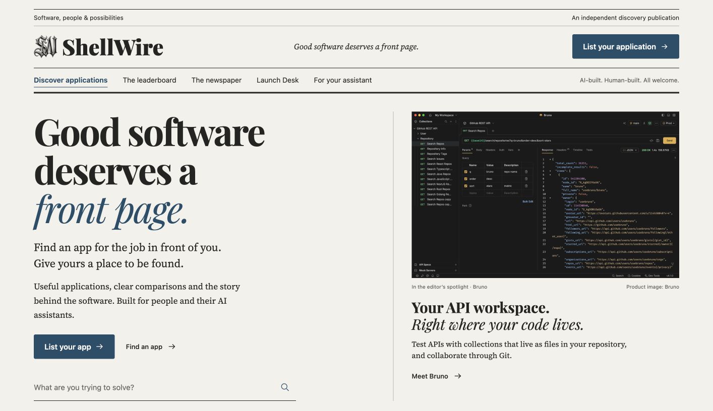 ShellWire preview