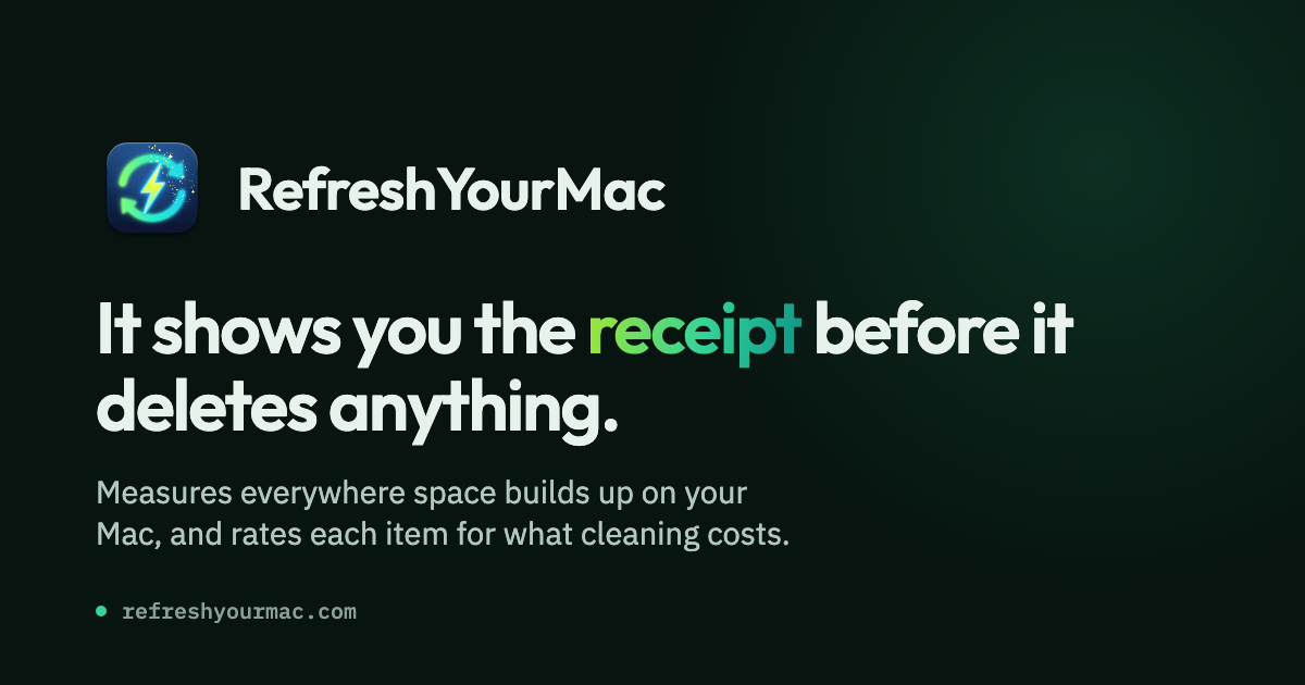 RefreshYourMac preview