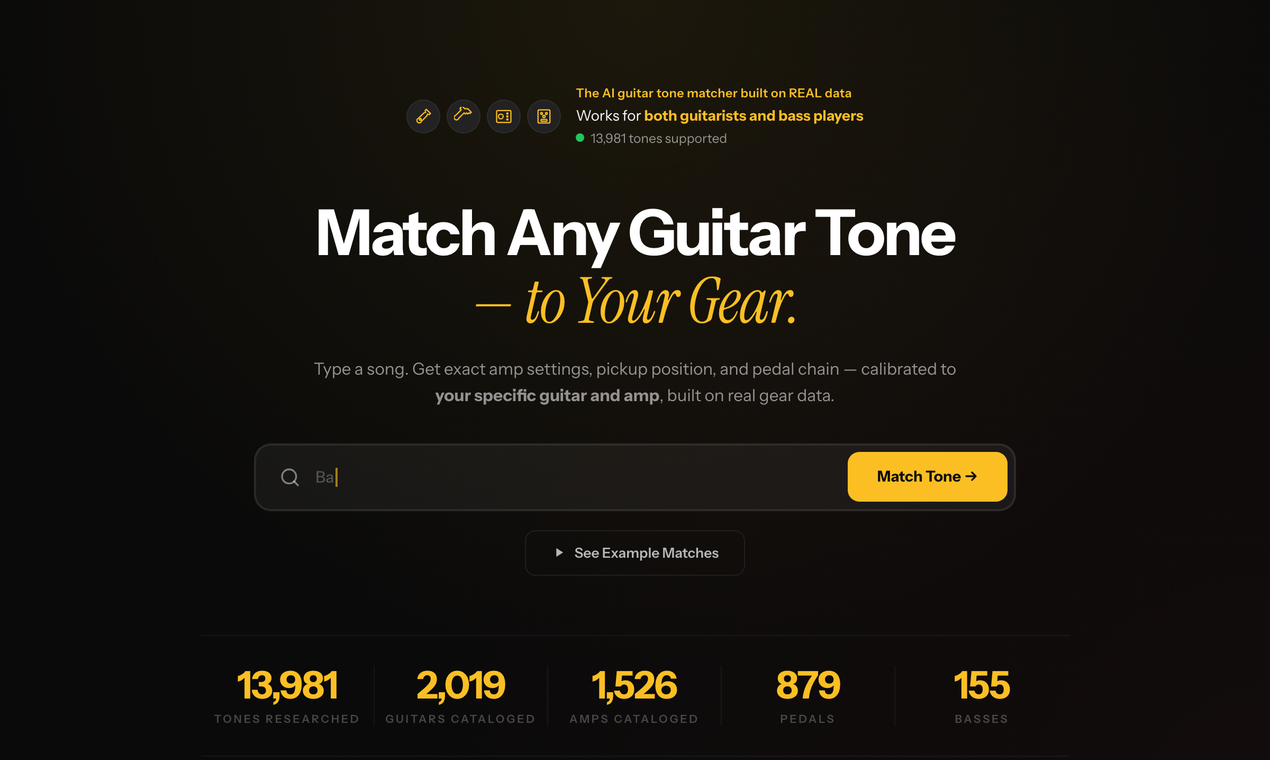 TonesMatch preview