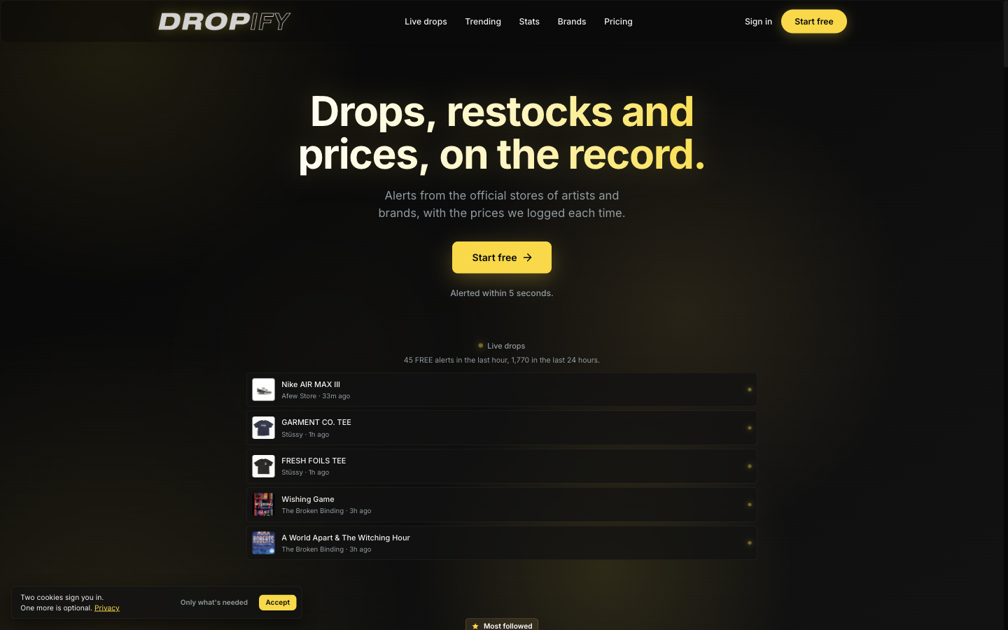 Dropify preview