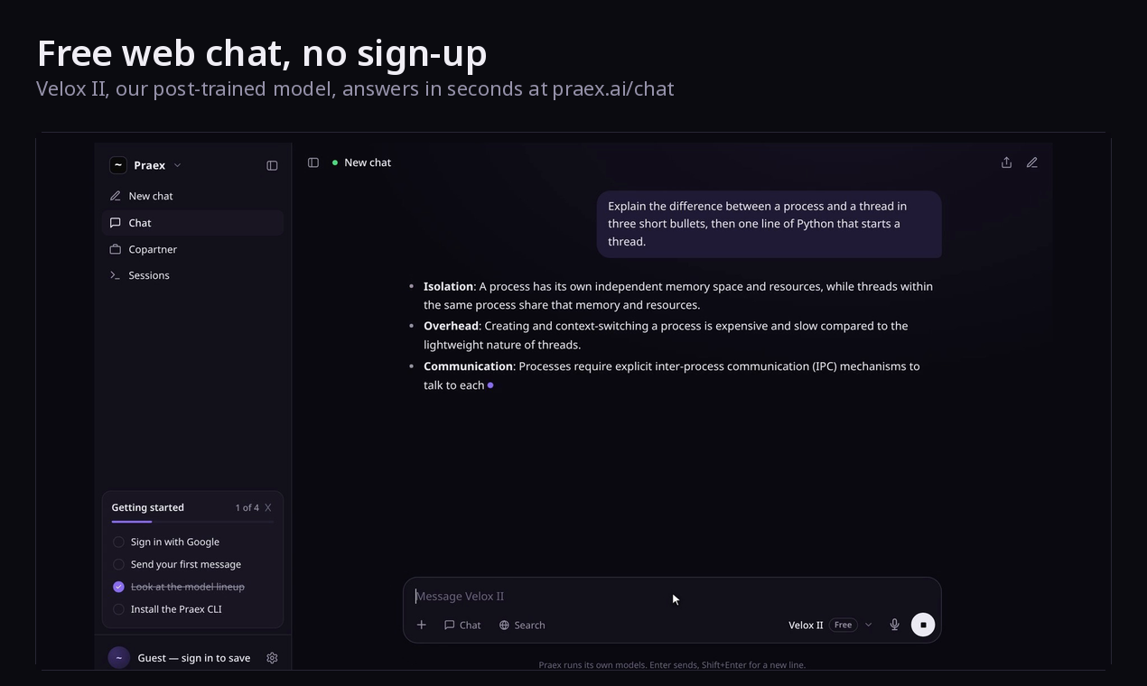 Praex preview