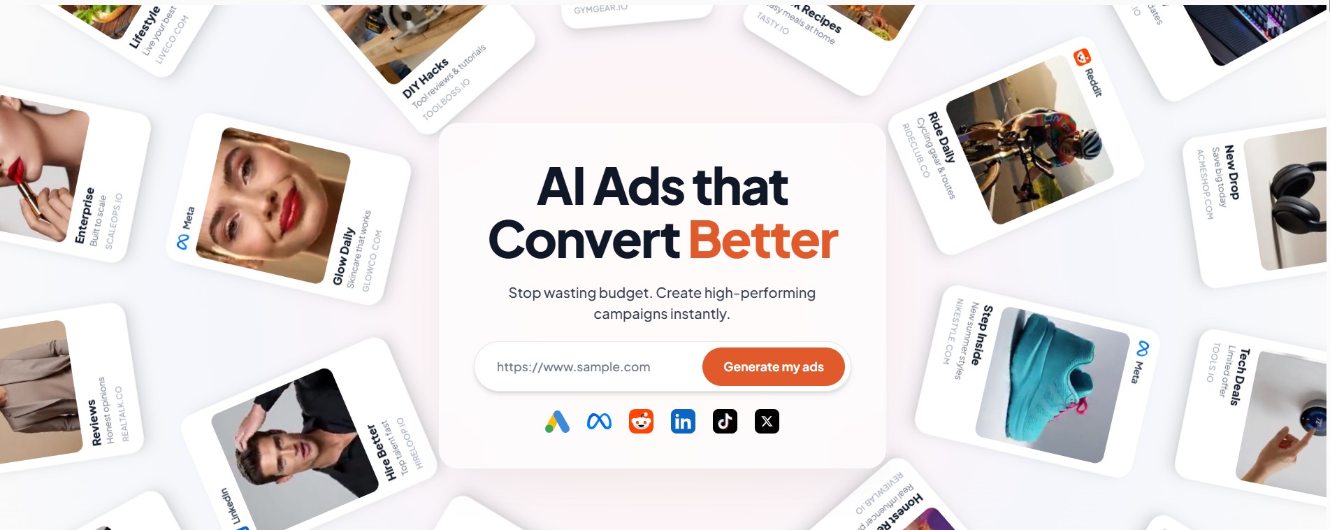 Ad Control Center preview