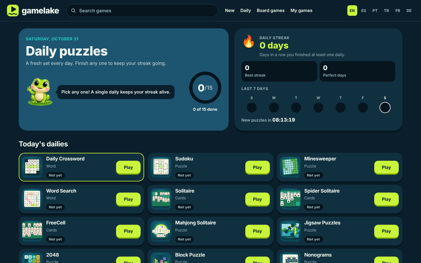 GameLake preview